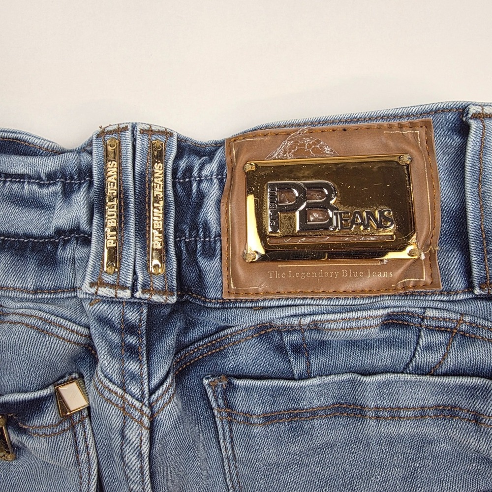 Pit Bull Jeans Vintage 1998 Distressed Stretch Skinny - Picture 5 of 8